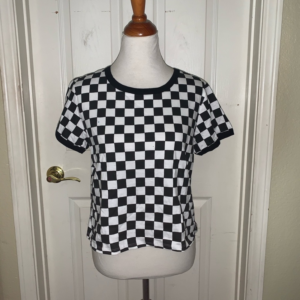 Checkered T-shirt